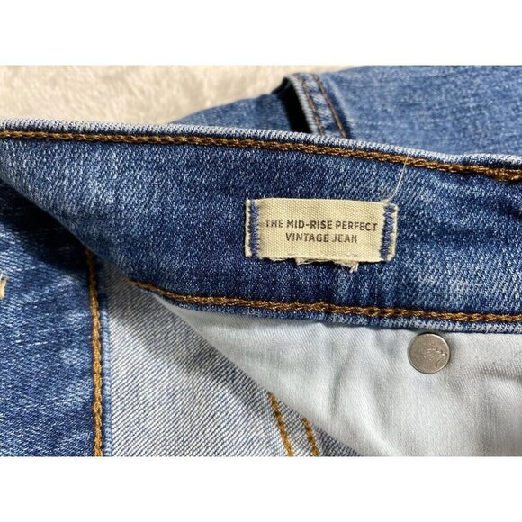 Madewell The Mid-Rise Perfect Vintage Jean - Classic & Timeless Denim 34 - Picture 9 of 11